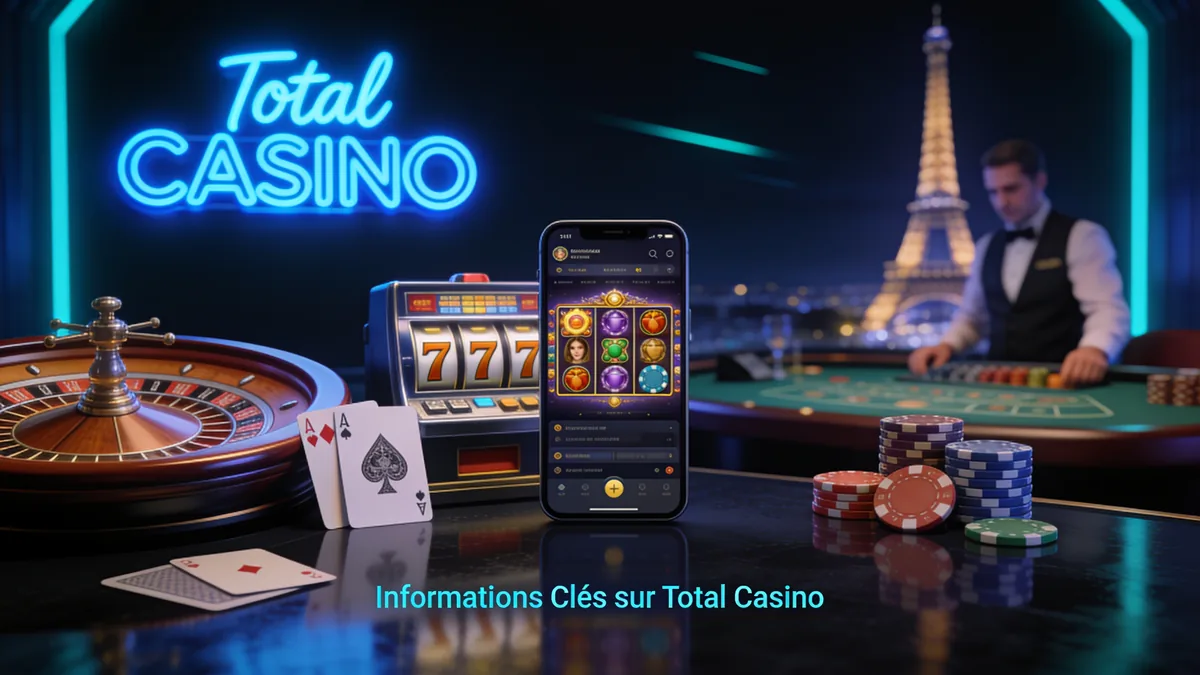 Informations Clés sur Total Casino pour les joueurs en France